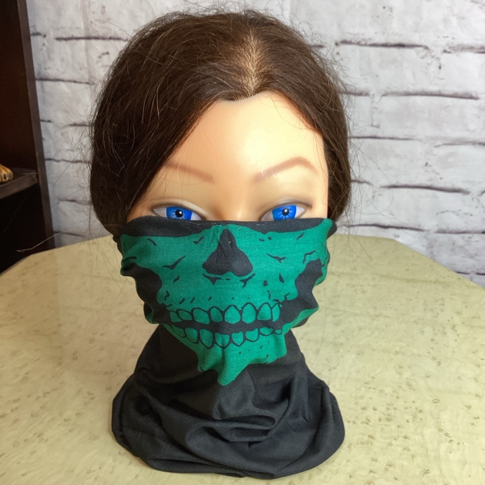 Skeleton Skull Halloween Gaitor Face Cover
